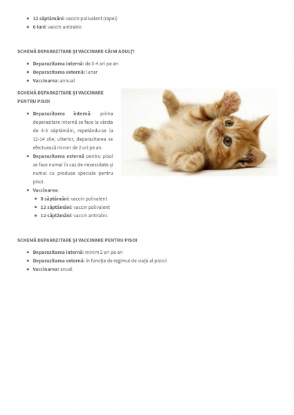 Sănătatea animalelor de companie