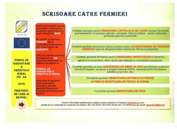 Scrisoare catre fermieri