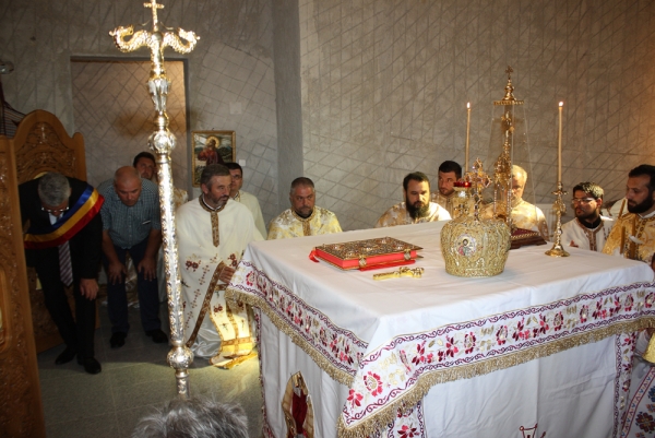 Slujba de sfinţire a bisericii din localitatea Peicani, comuna Găgești, 28 iulie 2019