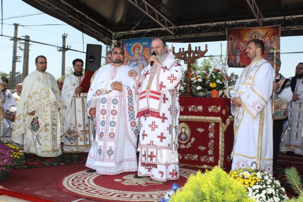 Slujba de sfinţire a bisericii din localitatea Peicani, comuna Găgești, 28 iulie 2019