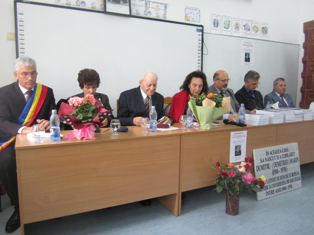 19 mai 2024 - Lansare de carte Profesorul universitar doctor Dumitru (Demetrio) Marin (1914-1976)