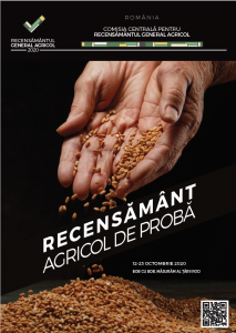 Recensământ agricol de probă 12-23 octombrie 2020